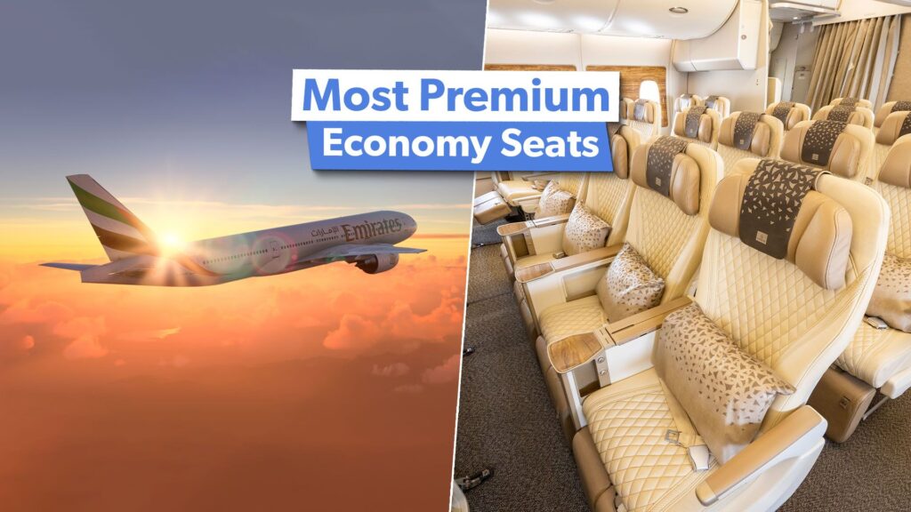 Les 10 plus grandes destinations d’Emirates offrent des sièges économiques premium à bord