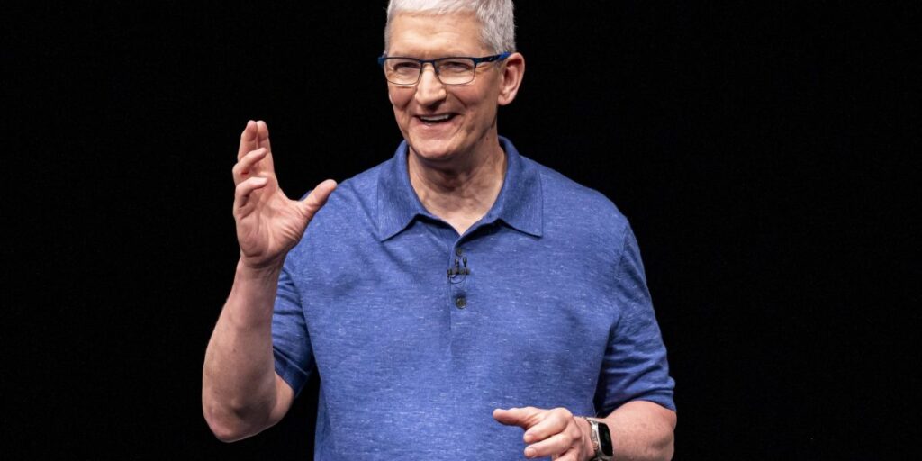 L’attaque de Tim Cook est timide.