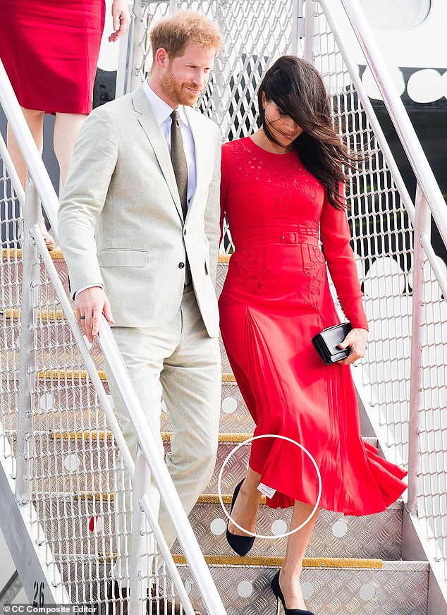 Meghan Markle’s fashion faux pas that shocked onlookers during her first overseas tour just months after marrying Prince Harry