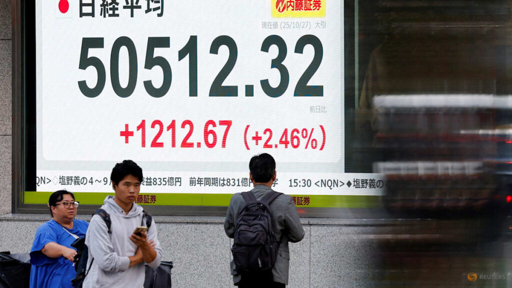 Les actions asiatiques égalent les records de Wall Street alors que le marché haussier de la technologie s’accélère