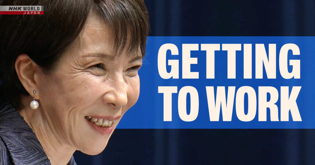 Takaichi attire l’attention en tant que première femme Premier ministre du Japon