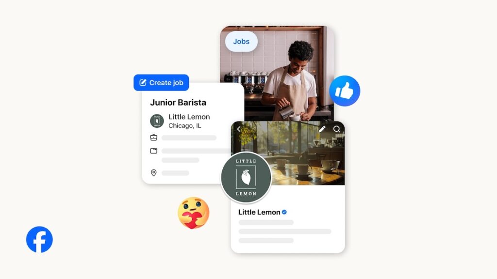 Facebook rétablit les offres d’emploi aux États-Unis