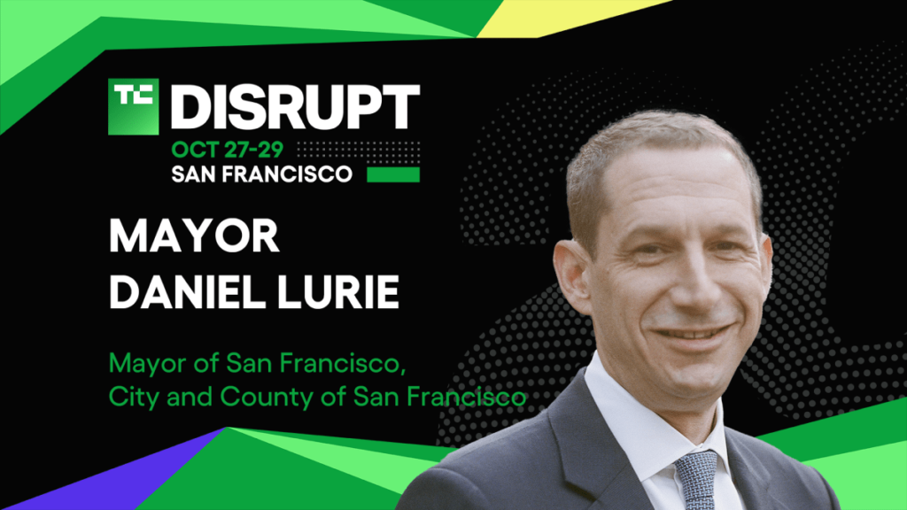 Le maire de San Francisco, Daniel Lurie, viendra à Disrupt 2025