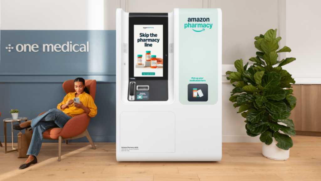 Amazon Pharmacy lance des distributeurs automatiques de médicaments sur ordonnance