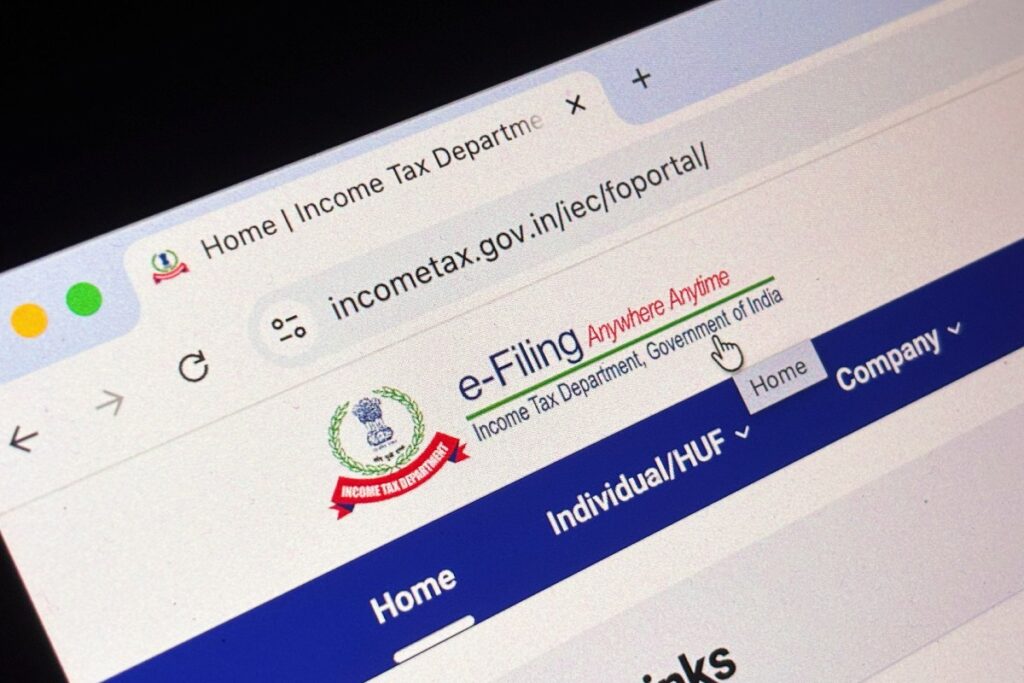 Bogue de sécurité dans le portail de l’impôt sur le revenu en Inde exposé les données sensibles des contribuables