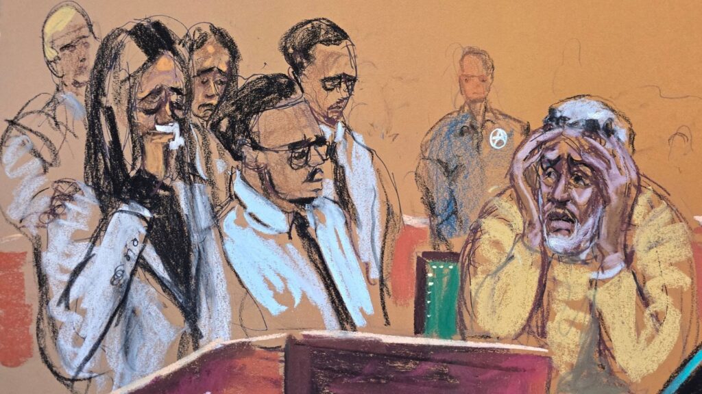 Sean « Diddy » se cassent plus tard: Diddy Scream alors que les enfants s’adressent à la salle d’audience lors d’une audience de condamnation. Le juge révèle combien de temps il peut passer en prison | News & Arts News