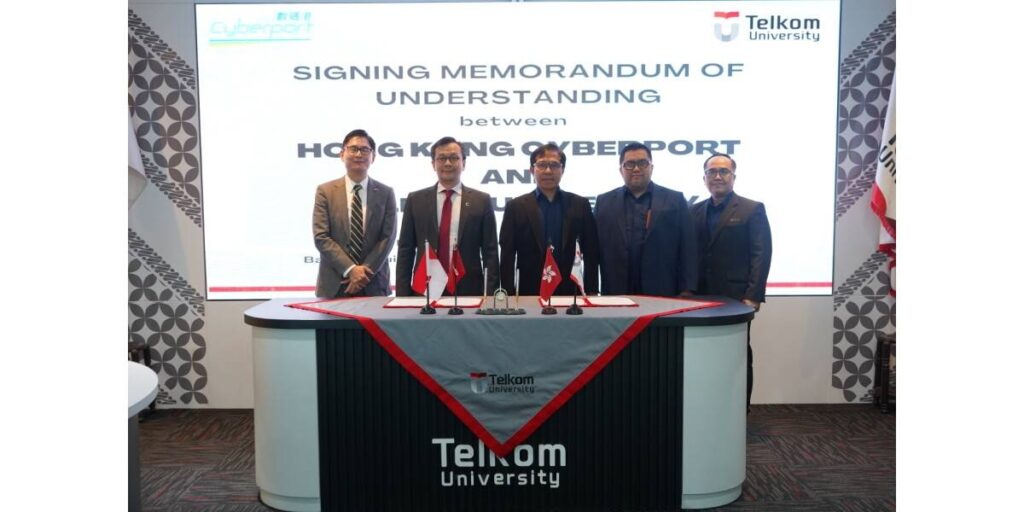 Cyberport et l’Université Telkom signent un partenariat pour accélérer l’expansion technologique de Hong Kong dans l’ASEAN et dans la Ceinture et la Route