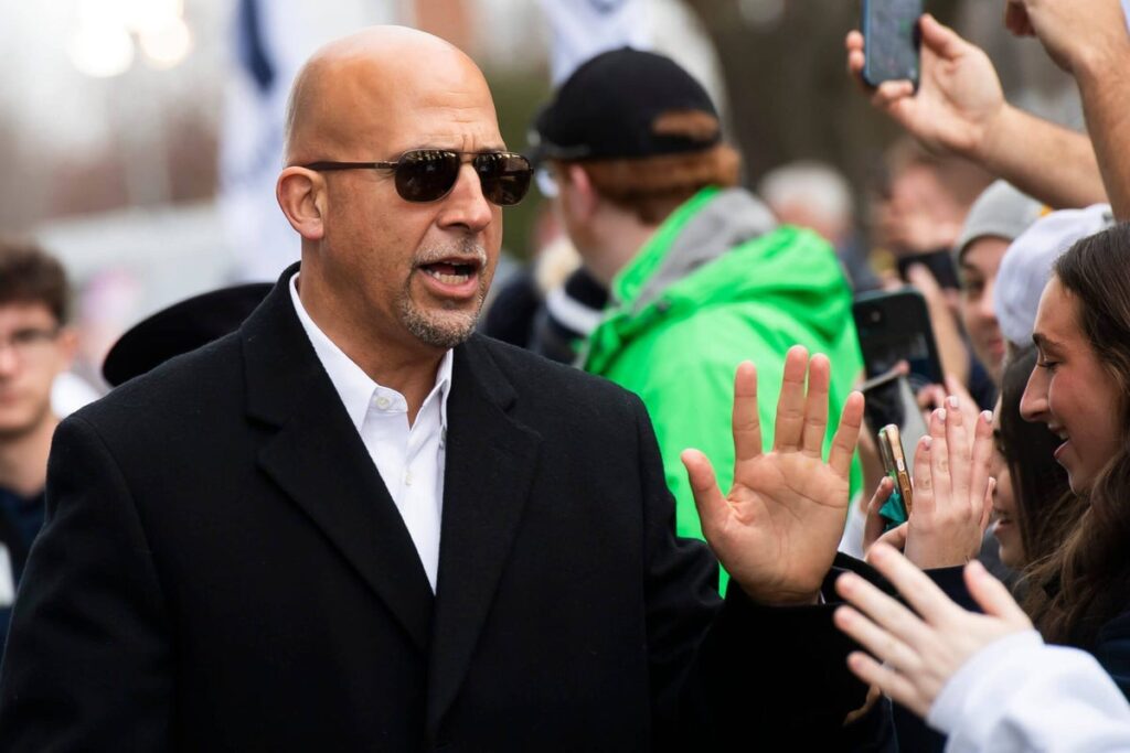 James Franklin fait l’éloge en larmes de Brent Pry lors de l’intro de Virginia Tech et partage la vision « à grande échelle » de Hokies