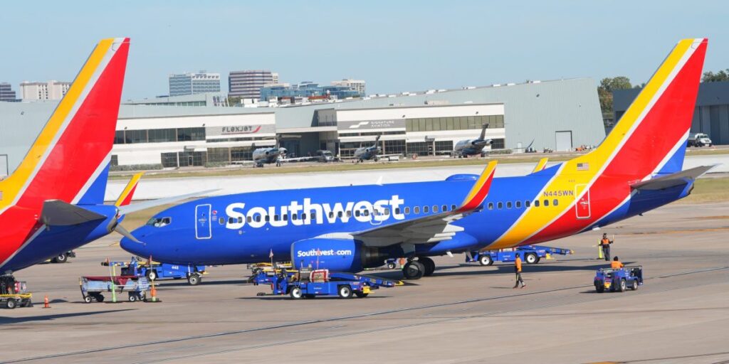 L’administration Trump renonce à certaines amendes de l’ère Biden contre Southwest Airlines pour vols annulés