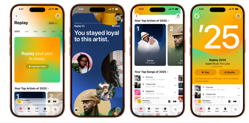 Le Replay 2025 d’Apple Music est là