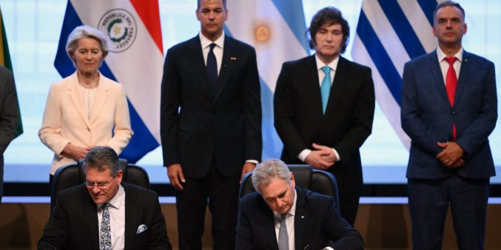 L’UE et le Mercosur signent un accord commercial, mettant fin à un quart de siècle de négociations