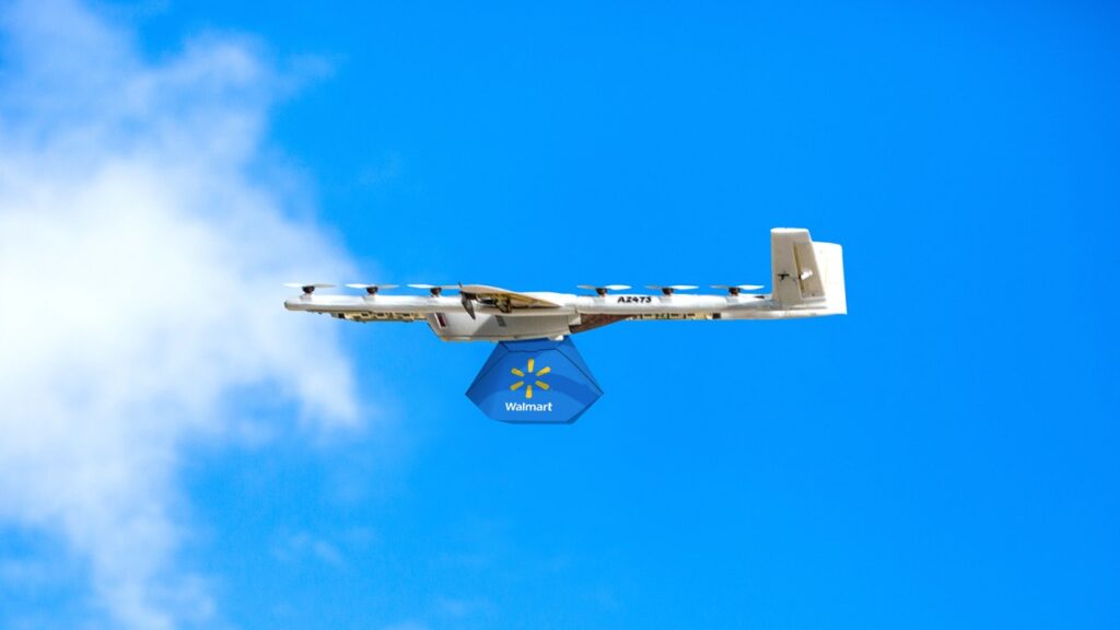 Wing va étendre la livraison par drone à 150 autres magasins Walmart
