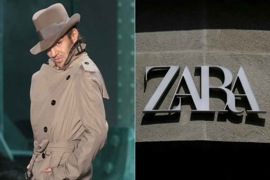 Le détaillant de mode Zara s’associe au créateur britannique John Galliano