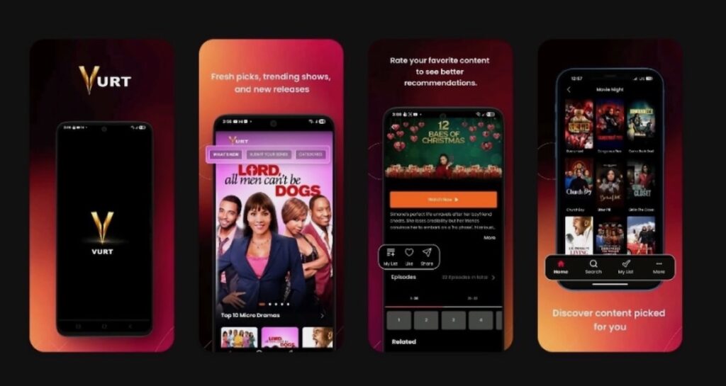 Découvrez Vurt, la première plateforme de streaming mobile destinée aux cinéastes indépendants qui adoptent la vidéo verticale