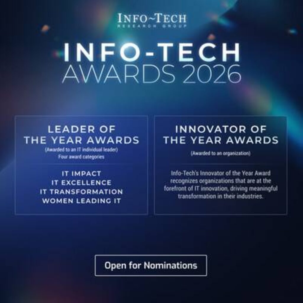 Les nominations sont ouvertes pour les Info-Tech Awards 2026, célébrant le leadership informatique, l’innovation et l’impact commercial