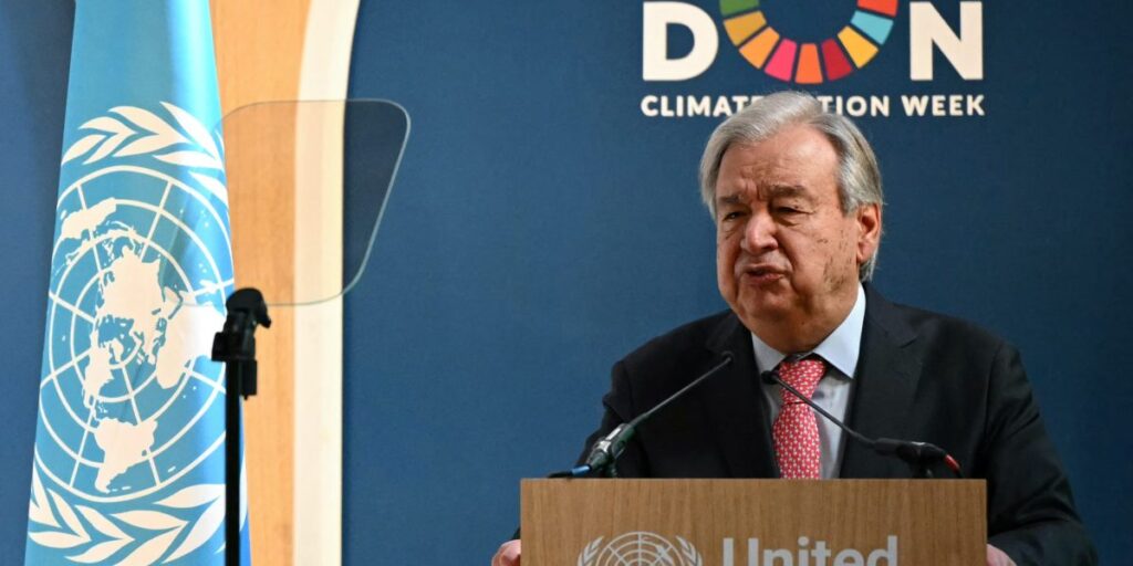 « Il est temps d’être honnête » : le secrétaire général de l’ONU interpelle les entreprises d’IA sur leur impact sur le changement climatique