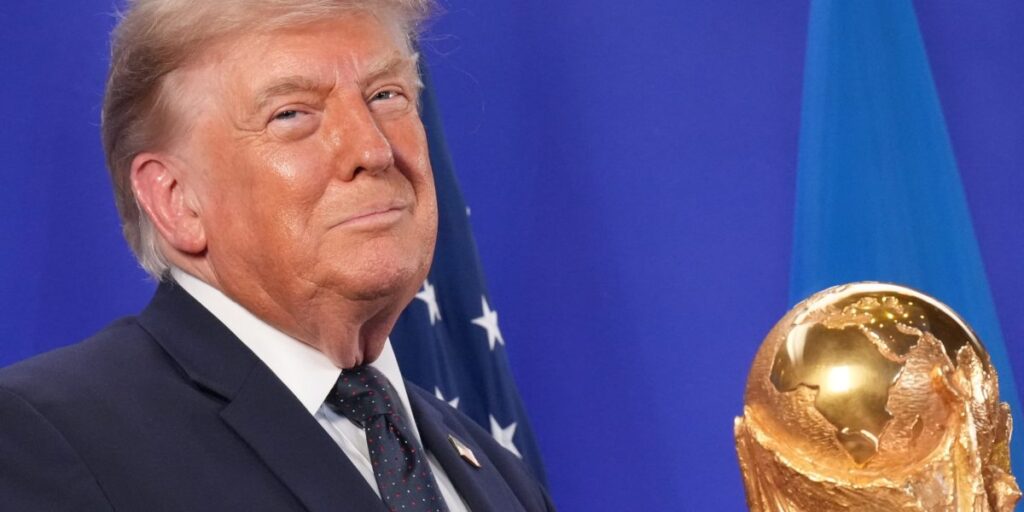 Le président Trump salue la Coupe du monde comme une grande victoire pour l’Amérique : « Nous sommes devenus une nation de football, et je pense que cela va rester. »
