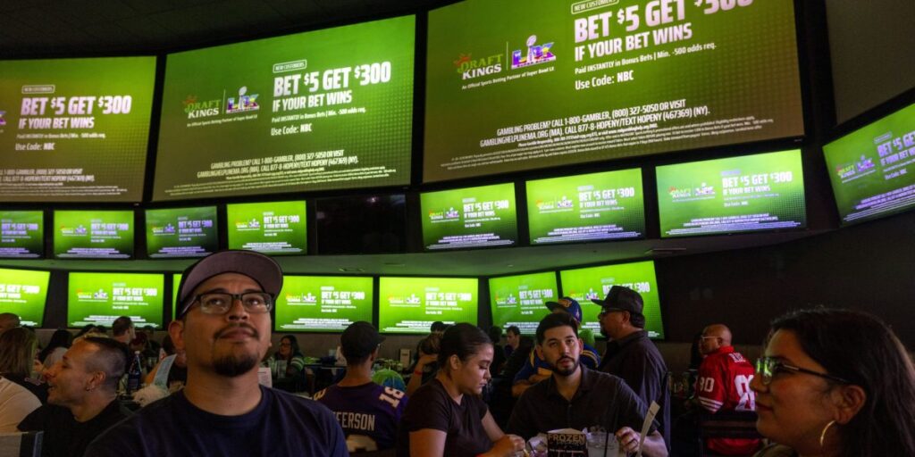 Les Américains parient plus sur les paris sportifs qu’ils n’investissent dans les films, les musées et la musique réunis.