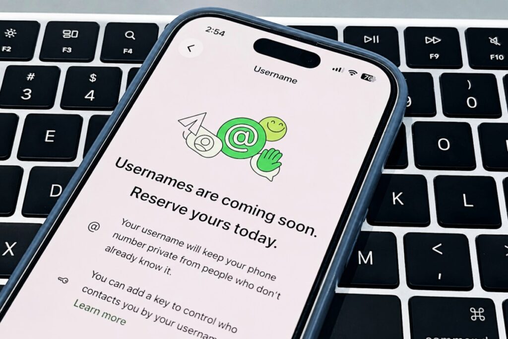Les noms d’utilisateur WhatsApp soulèvent déjà des signaux d’alarme en matière d’usurpation d’identité